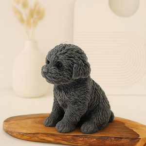 Alternative view of Handmade Puppy Candle - Dog Lover Gift